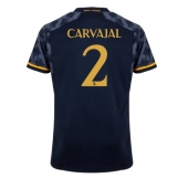 Real Madrid Daniel Carvajal #2 Udebanetrøje 2023-24 Kort ærmer