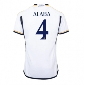 Real Madrid David Alaba #4 Hjemmebanetrøje 2023-24 Kort ærmer