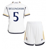 Real Madrid Jude Bellingham #5 Hjemmebanetrøje Børn 2023-24 Kort ærmer (+ bukser)