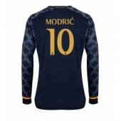 Real Madrid Luka Modric #10 Udebanetrøje 2023-24 Lange ærmer