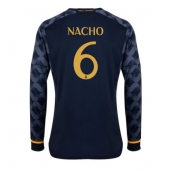 Real Madrid Nacho #6 Udebanetrøje 2023-24 Lange ærmer