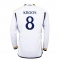 Real Madrid Toni Kroos #8 Hjemmebanetrøje 2023-24 Lange ærmer