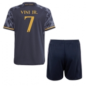 Real Madrid Vinicius Junior #7 Udebanetrøje Børn 2023-24 Kort ærmer (+ bukser)